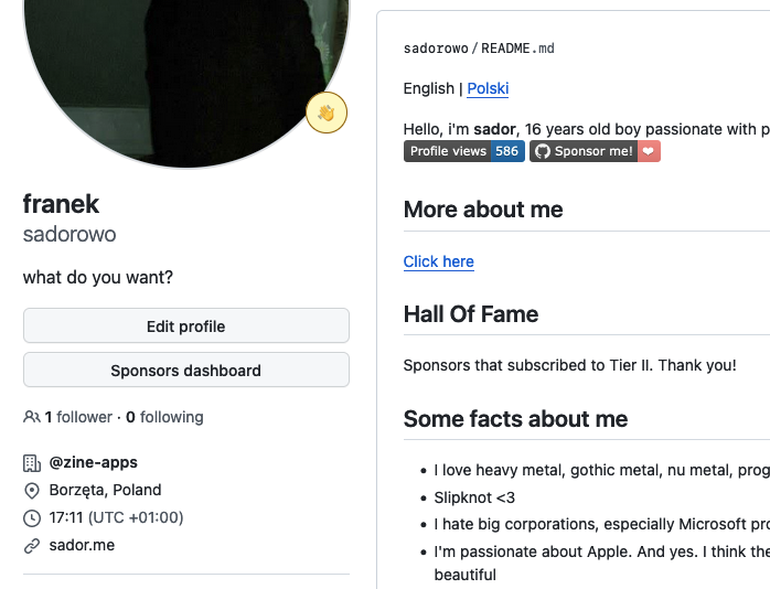 GitHub profile thumbnail